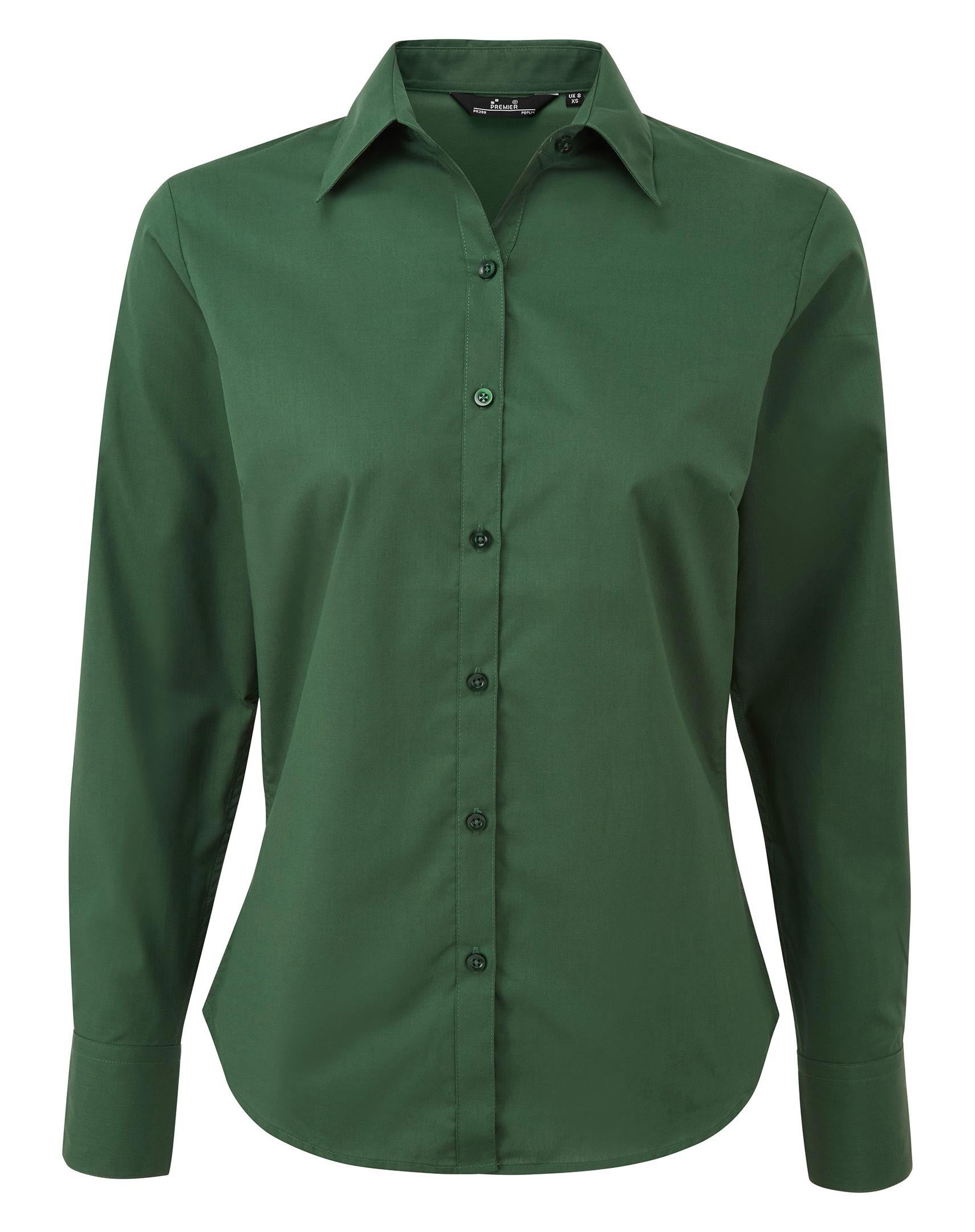 Ladies Poplin Long Sleeved Shirt | BOTTLE